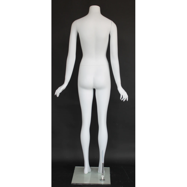 STW-011WT - Headless Full Body Female Mannequin Matte White