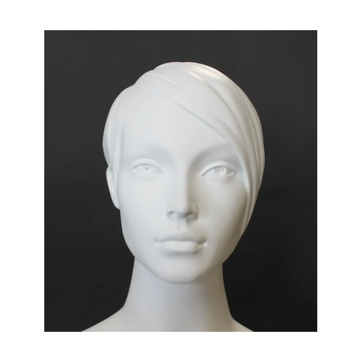 Standing upright Female Mannequin with Featured Face-SFW39-WT