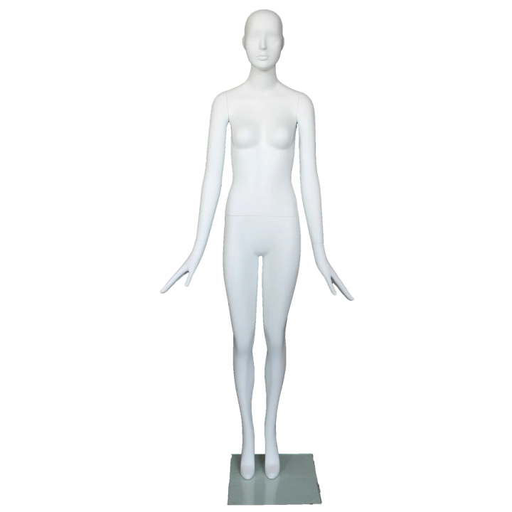 Contemporary Abstract Face Female Mannequin -SFW10E-WT