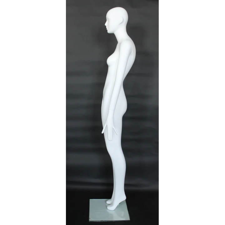 Contemporary Abstract Face Female Mannequin -SFW10E-WT