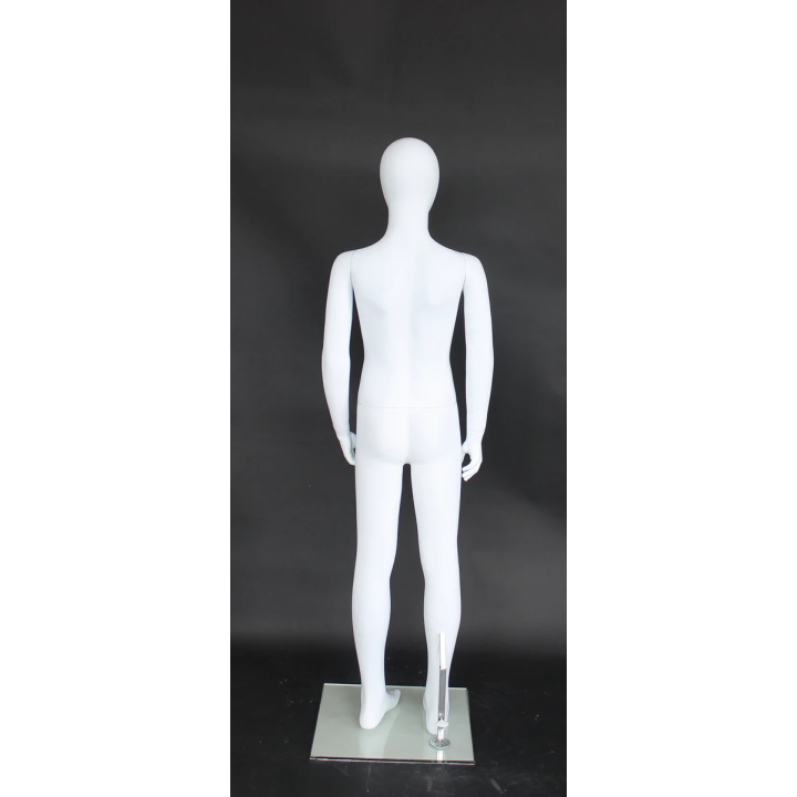 Egg Head White colored Unisex full body Child Mannequin CB10E-WT