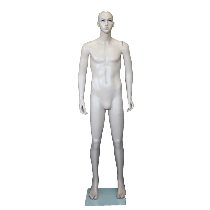 CB20-FT 5 ft 7 in Realistic Face Bald Head Small Size Male Mannequin  -