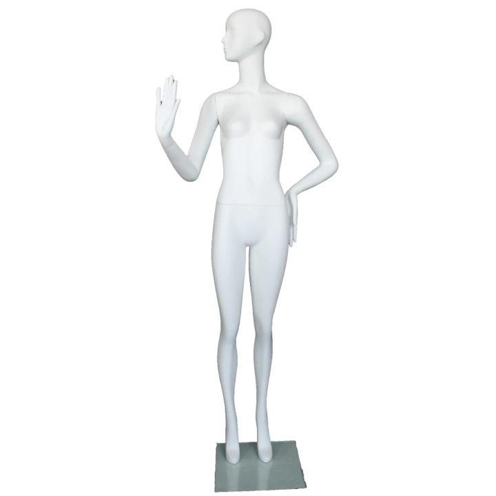Contemporary Fashion Female Mannequin -SFW11E-WT