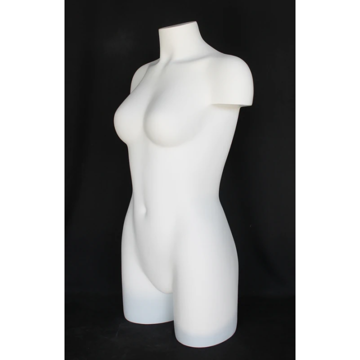 FT32-WT - 31 in Full Round 3Q Body Female Torso Display Form mannequin