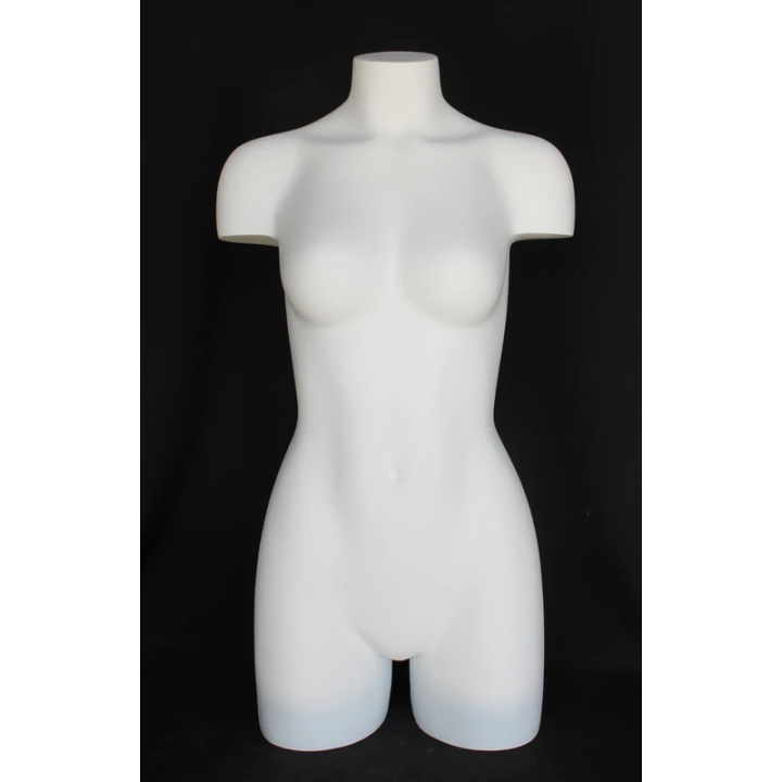 FT32-WT - 31 in Full Round 3Q Body Female Torso Display Form mannequin