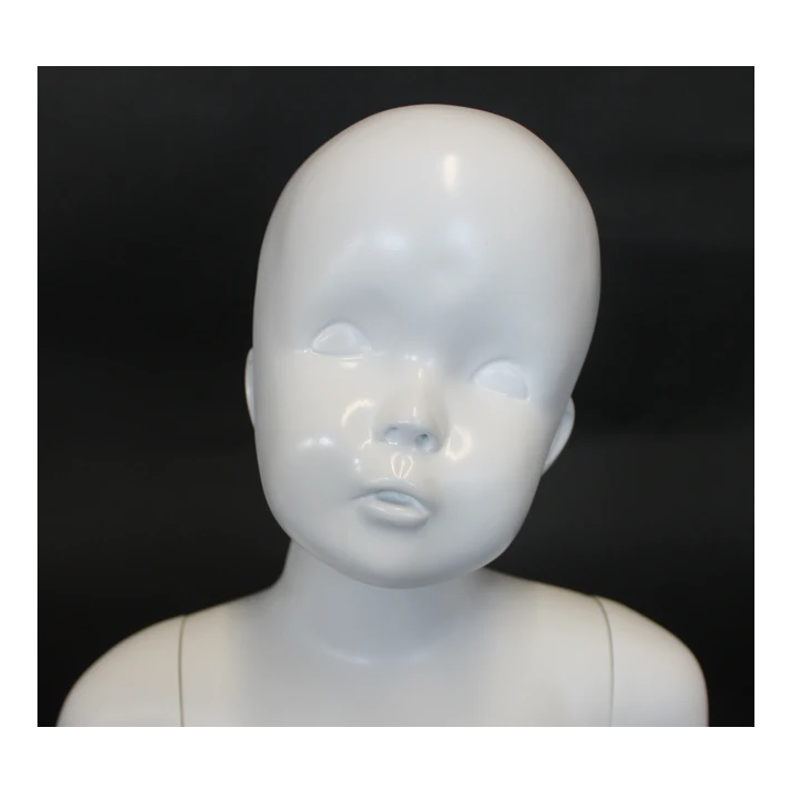 CB-3WT - Size 2T/3T White colored Unisex full body Toddler Mannequin