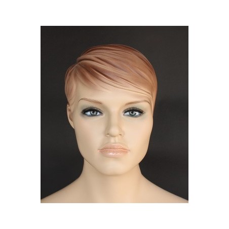 6 ft 3 in Athletic Matte Silver Bald head Male Mannequin  -SFM52E-ST