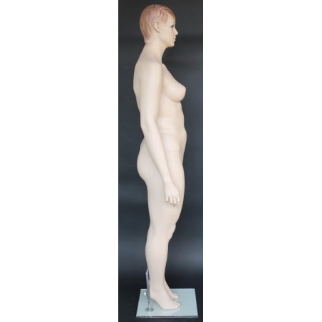 6 ft 2 in Skintone Male Mannequin with bendable Arms SFM20-FT