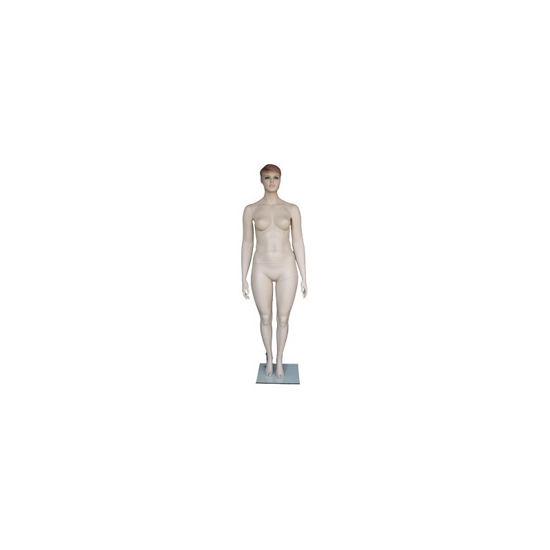 6 ft 2 in White Male Mannequin with bendable arms SFM20-WT