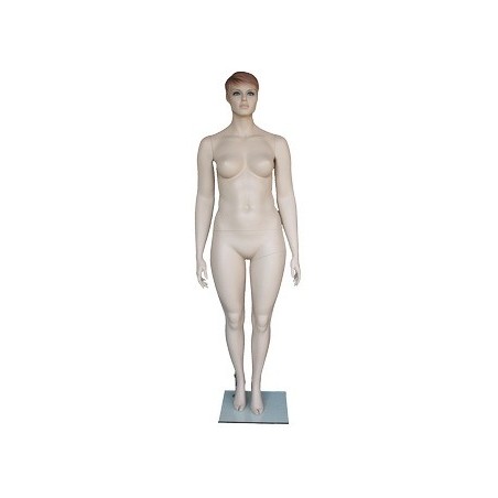 6 ft 2 in White Male Mannequin with bendable arms SFM20-WT