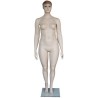 6 ft 2 in White Male Mannequin with bendable arms SFM20-WT