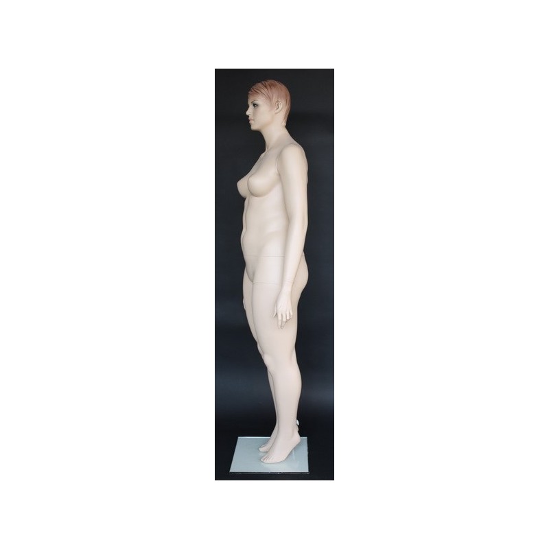 4 ft 7 in Sitting Male Mannequin Face Make up  -SFM8-FT