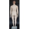 4 ft 8 in Sitting Male Mannequin Face Makeup Flesh Tone -SFM74-FT
