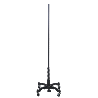 46" Black Finished Dressmaker Iron Cast Base with 4 Wheel