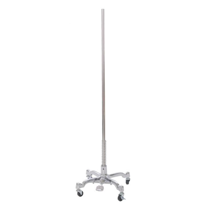 46" Chrome Finished Dressmaker Base with 4 Wheel