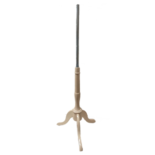 Natural Wooden Tripod Base with metal pole for Dress Form mannequin