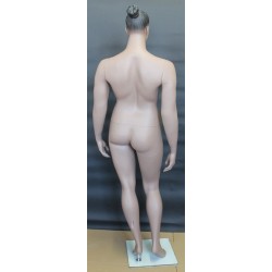 Small Size Full Body Headless Male Mannequin Matte white STM072-WT