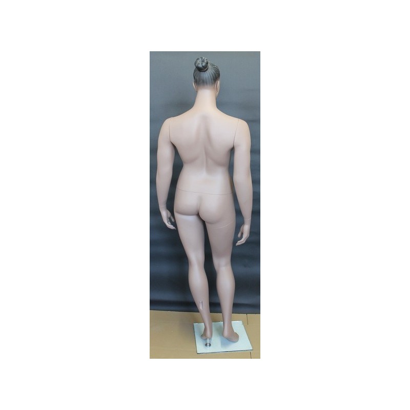 Small Size Full Body Headless Male Mannequin Matte white STM072-WT