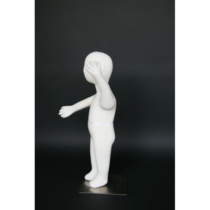 6 month ~1 T size cream jersey covered Toddler Mannequin CJ-1