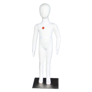 Size 3T/4T cream jersey covered Full body Child Mannequin CJ-4