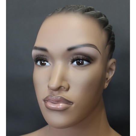 5 ft 9 in Headless Full Body Male Mannequin Matte Silver STM051-ST