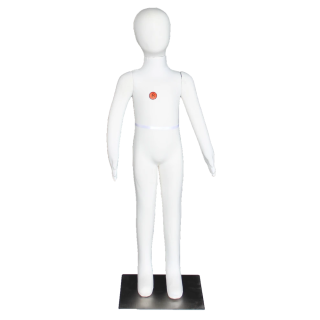 6~7 years old cream jersey covered Full body Child Mannequin CJ-6