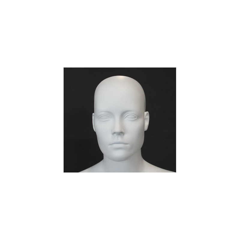 5 ft 6 in Headless Full Body Female Mannequin Matte White STW102-WT