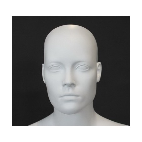 5 ft 6 in Headless Full Body Female Mannequin Matte White STW102-WT