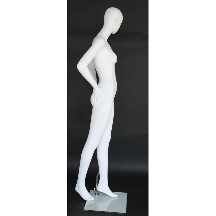 Modern Style Abstract Face Female Mannequin -SFW30E-WT