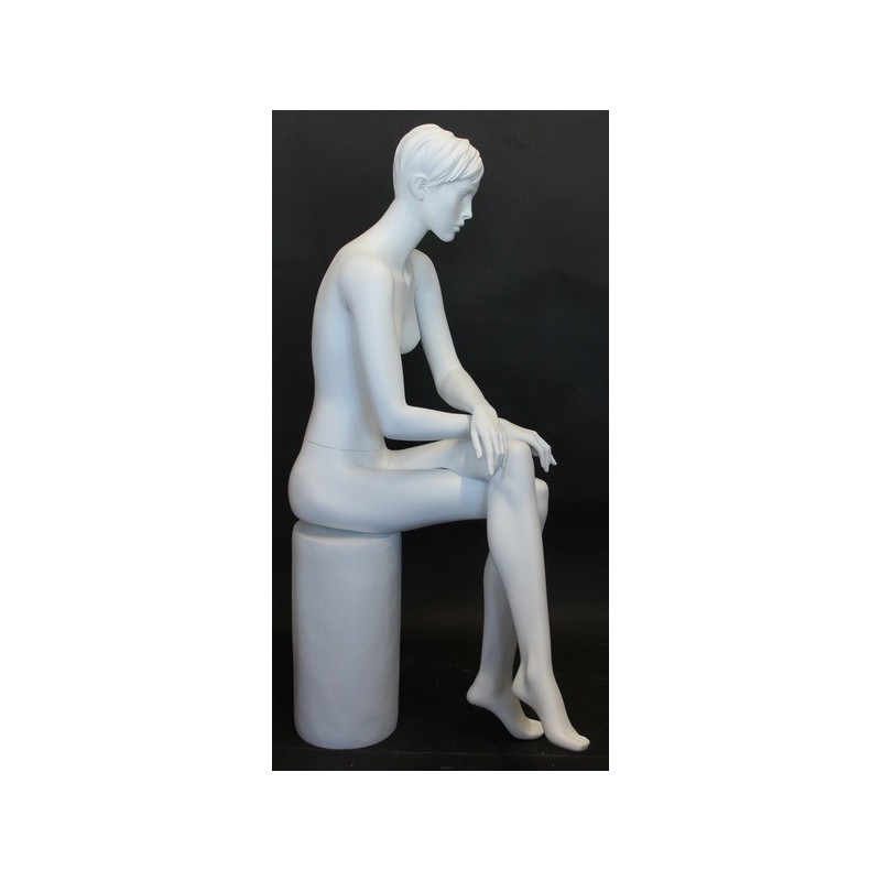 New Headless Full Body Female Mannequin Matte White- STW118-WT