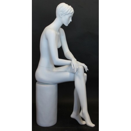 New Headless Full Body Female Mannequin Matte White- STW118-WT