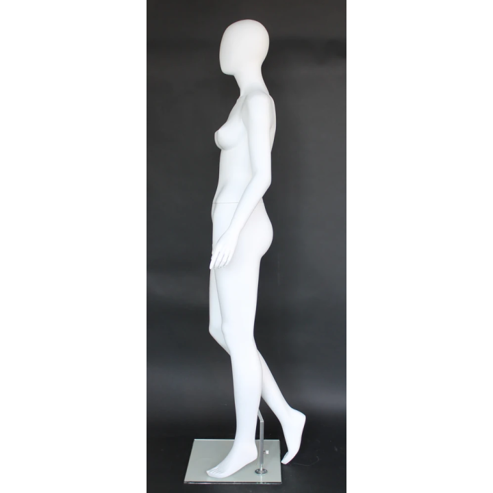 Contemporary Style Egg Head Female Mannequin -SFW40E-WT