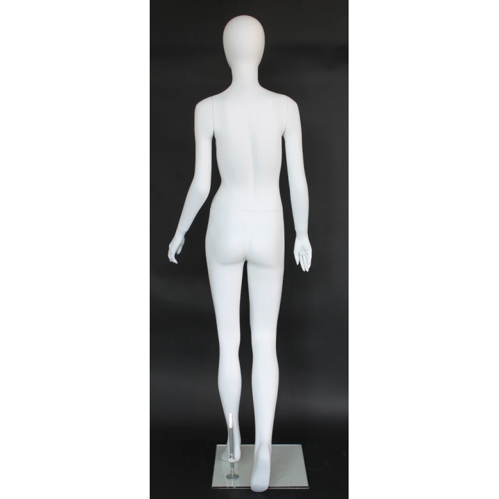 Contemporary Style Egg Head Female Mannequin -SFW40E-WT
