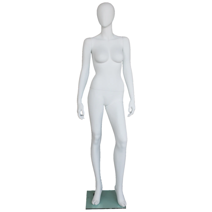 Contemporary Style Egg Head Female Mannequin -SFW41E-WT
