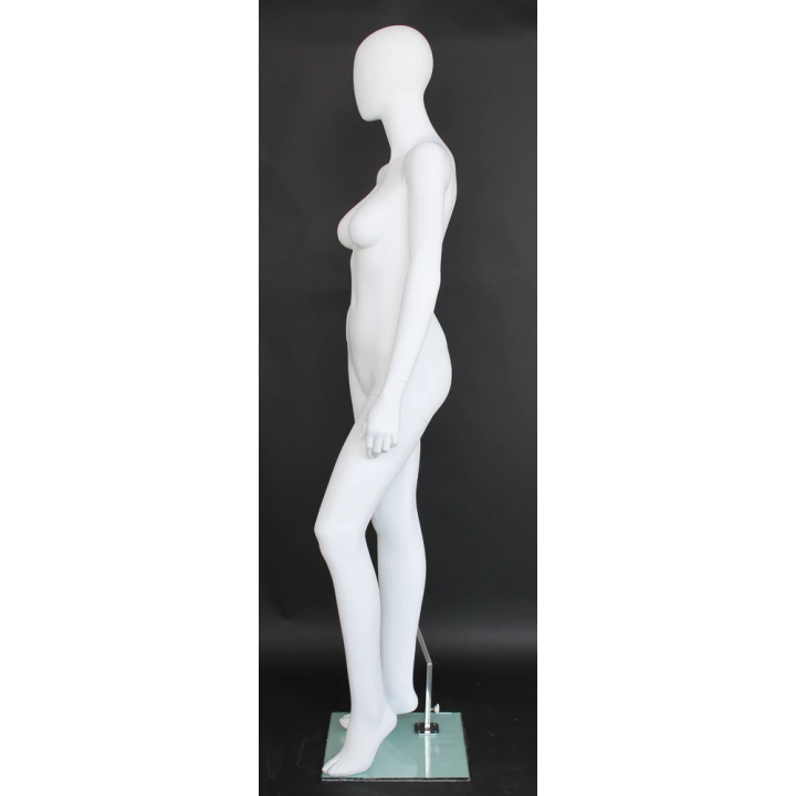 Contemporary Style Egg Head Female Mannequin -SFW41E-WT