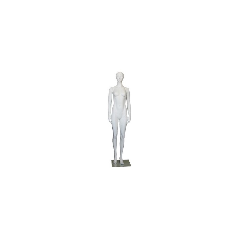 5 ft 8 in Full Body Plastic Female Mannequin with Face Make up PL-F4