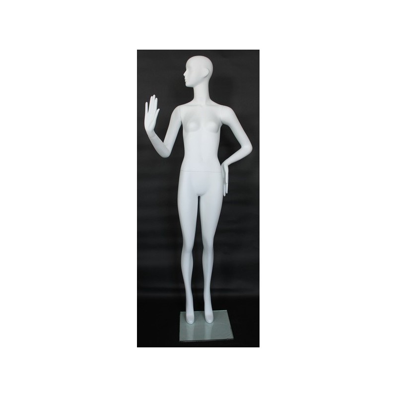 Egg Head White colored Unisex full body Child Mannequin CB10E-WT