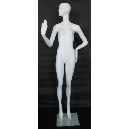 Egg Head White colored Unisex full body Child Mannequin CB10E-WT