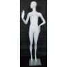 Egg Head White colored Unisex full body Child Mannequin CB10E-WT