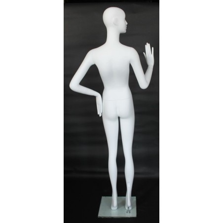 5 ft Egg Head White colored full body Teenage Mannequin CB16E-WT