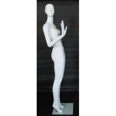 Small Size Egg Head Full body Female Mannequin -CF17E-WT