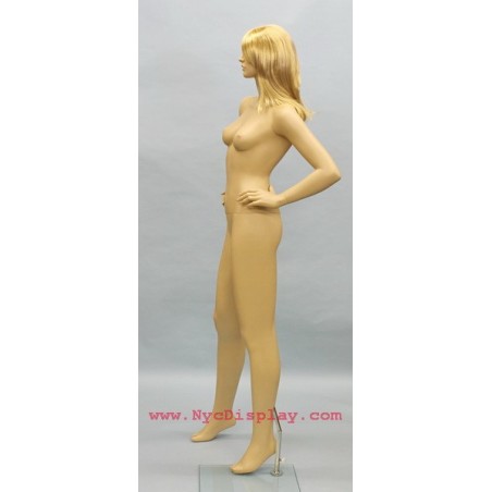 African American Dark Tone Female Mannequin-SFW4-BT