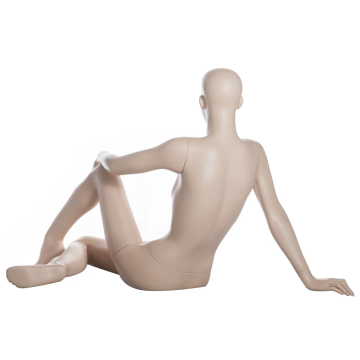 40 in H Reclining Floor or Table sitting female mannequin-SFW29-FT