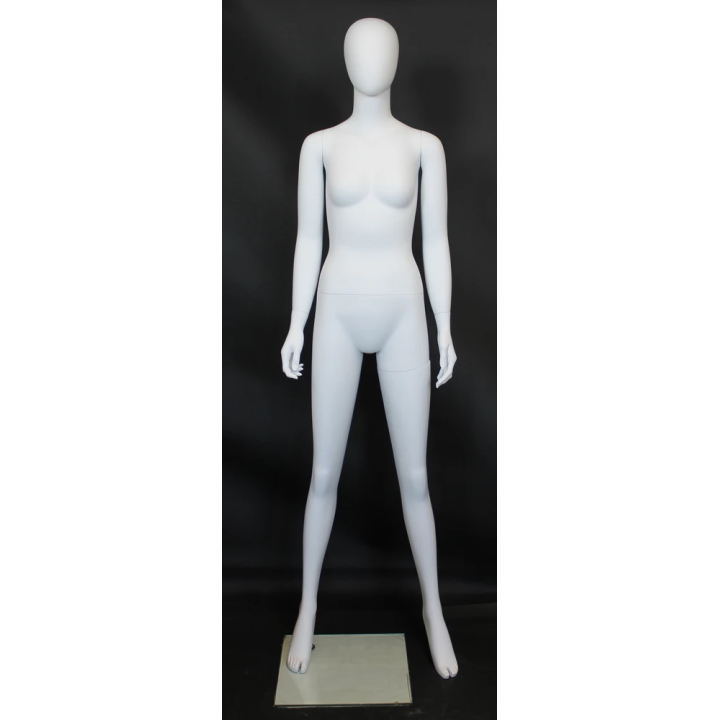 strength modern style Egg Head Female Mannequin -SFW49E-WT
