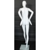 25 in H Full Round Female Torso Display Form mannequin  FT15-WT