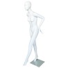 31 in H Full Round 3Q Body Female Torso Display Form mannequin  FT32-WT