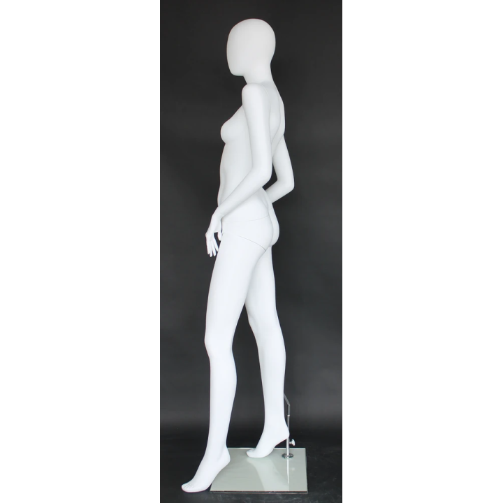 Chic Vibe Style Egg Head Female Mannequin -SFW54E-WT