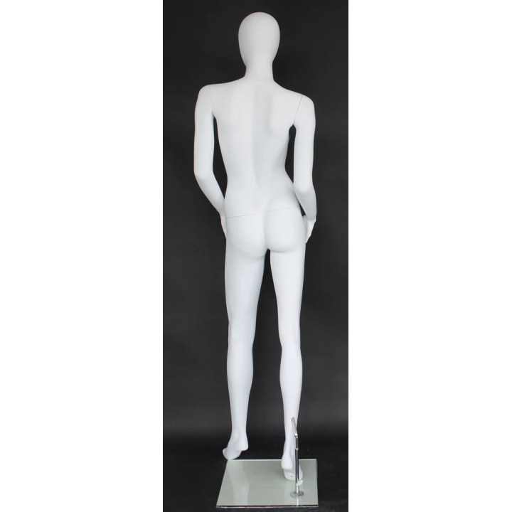 Chic Vibe Style Egg Head Female Mannequin -SFW54E-WT