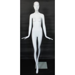 46 in H Female Torso mannequin with Arms and Base FT8-WM