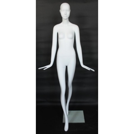 46 in H Female Torso mannequin with Arms and Base FT8-WM